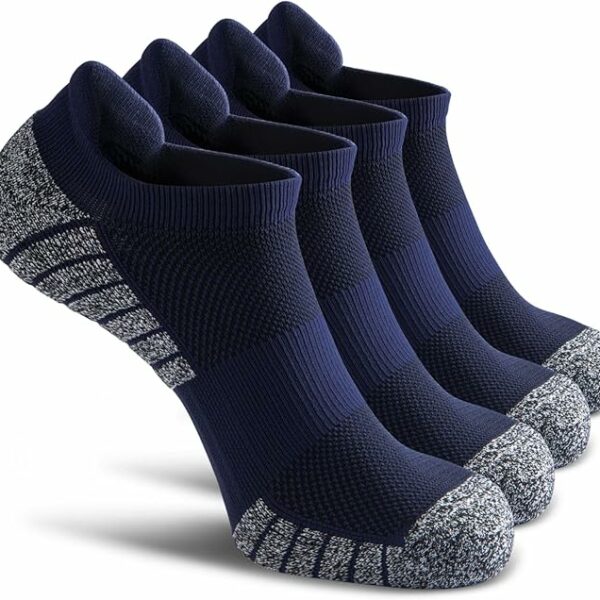 No Show Sports Compression Socks for Men and Women Circulation 4/8 Pack