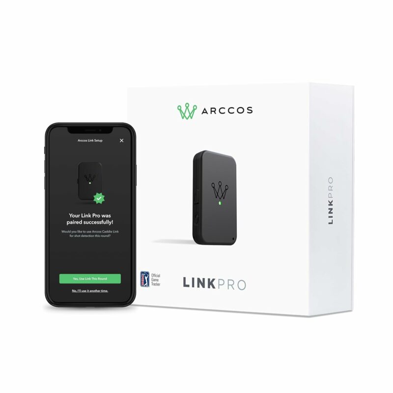 Arccos Link: Track Your Golf Game Without Your Phone, Compatible with Arccos Smart Sensors & Arccos Smart Grips