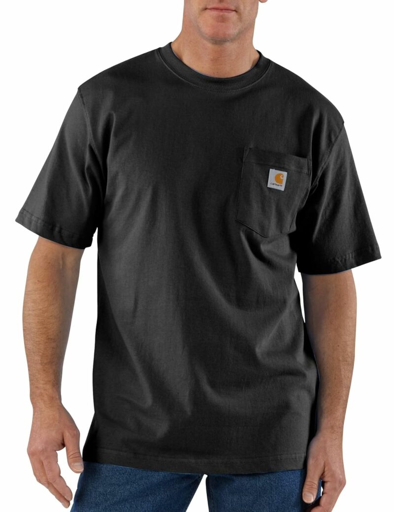 Carhartt Men's Loose Fit Heavyweight Short-Sleeve Pocket T-Shirt (Also Available in Big & Tall)