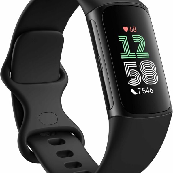 Fitbit Charge 6 Activity Tracker Heart Rate Monitoring, 7-Day Battery, Integrated Google Apps, Maps & Wallet, in-Depth Health Insights, Activity & Sleep Analysis, S & L Bands...