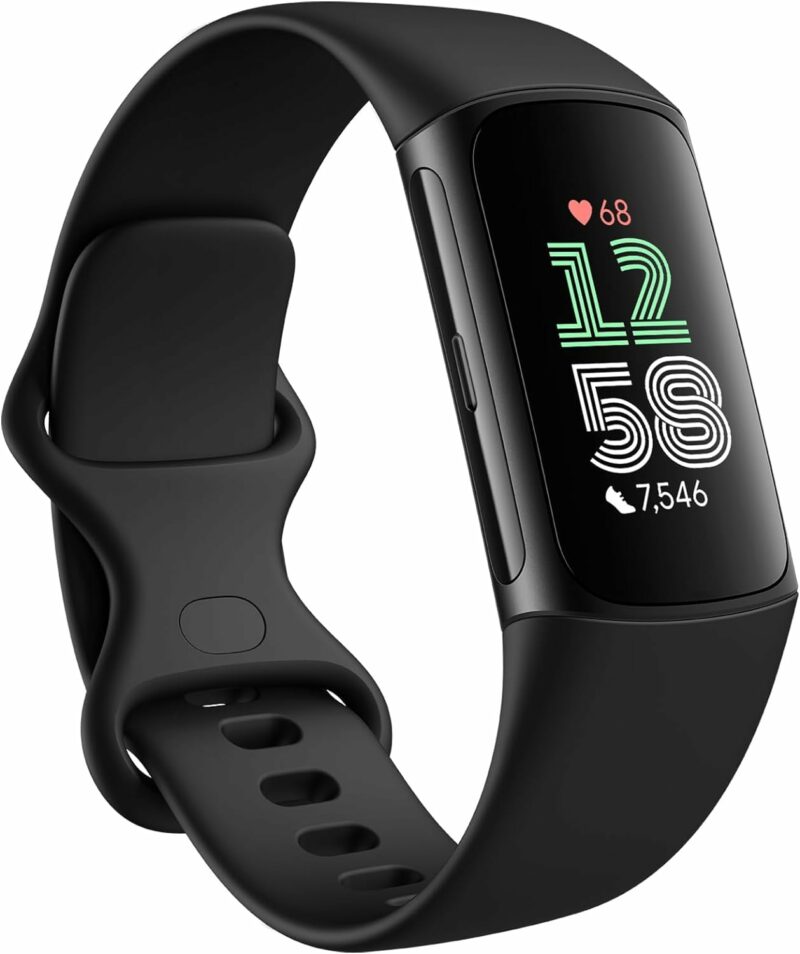 Fitbit Charge 6 Activity Tracker Heart Rate Monitoring, 7-Day Battery, Integrated Google Apps, Maps & Wallet, in-Depth Health Insights, Activity & Sleep Analysis, S & L Bands...
