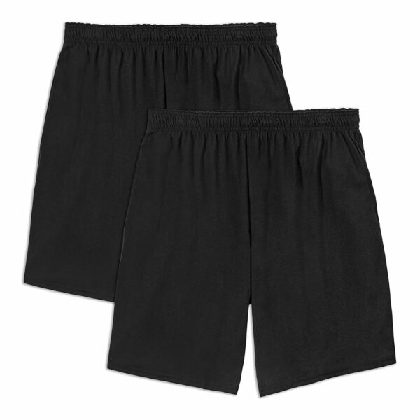 Fruit of the Loom Men's Eversoft Cotton Shorts with Pockets (S-4XL)