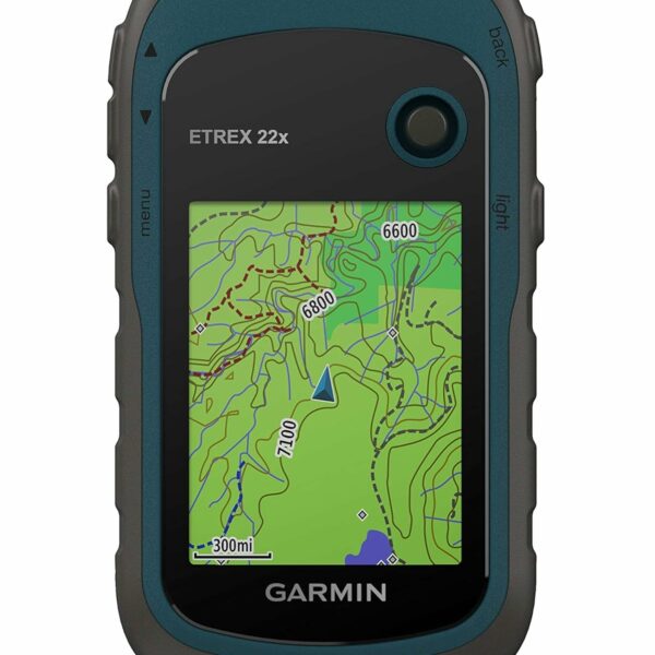 Garmin 010-02256-00 eTrex 22x, Rugged Handheld GPS Navigator, Black/Navy