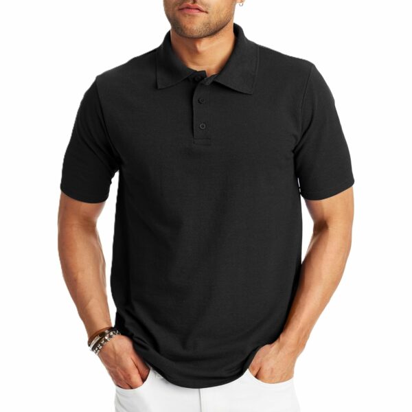 Hanes Men’s X-Temp Short Sleeve Polo Shirt, Midweight Men's Shirt