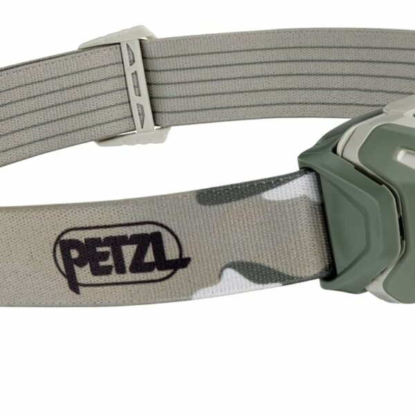 PETZL ARIA 2 RGB, Compact, Durable, Waterproof headlamp with White, red, Green and Blue Modes, 450 lumens, Camo