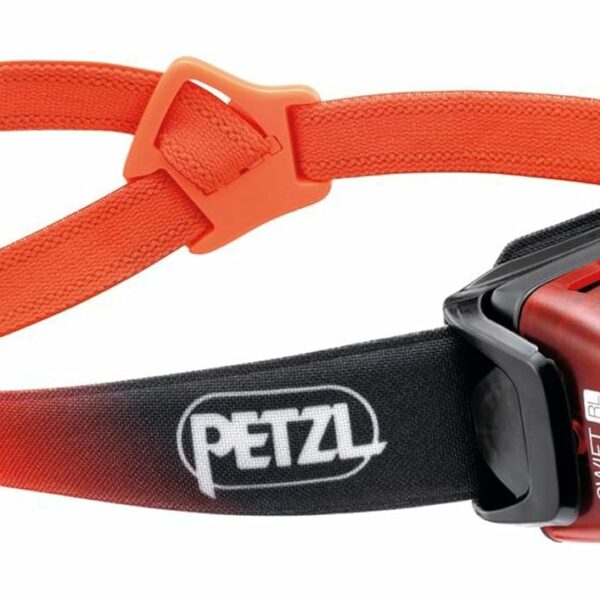 PETZL Swift RL Headlamp Orange, 1100 lumens with Reactive Lighting