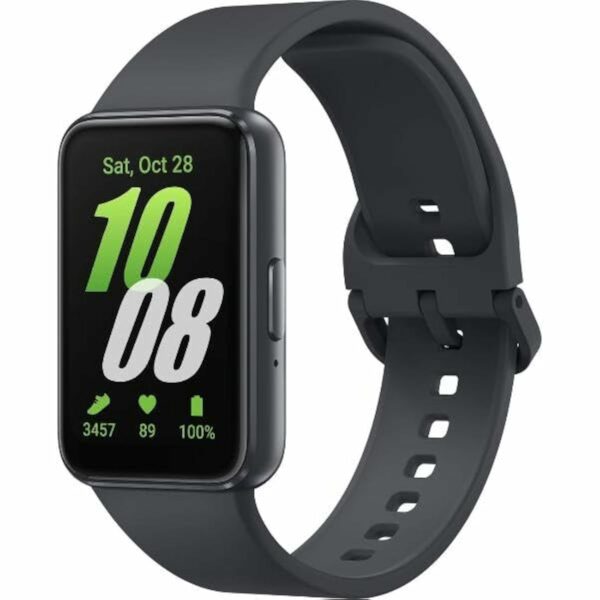 SAMSUNG Galaxy FIT 3 [2024] 1.6" AMOLED Display | 14 Days Battery Life | 100+ Watchfaces | 100+ Exercise Modes | International Model - (Black)