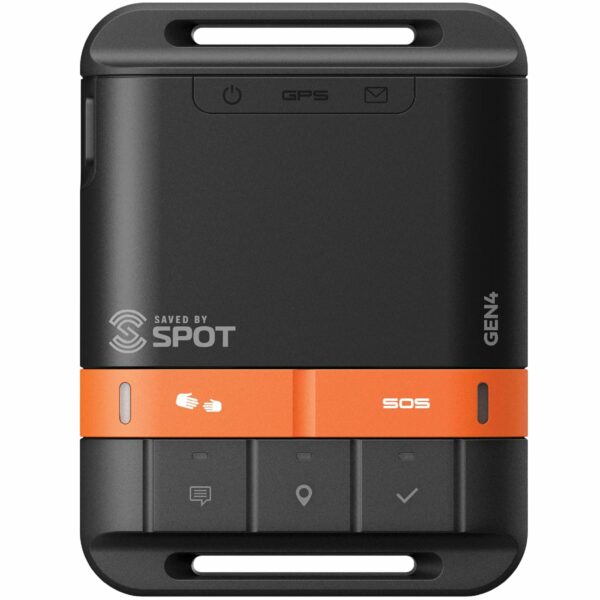 Spot Gen 4 Satellite GPS Messenger | Handheld Portable GPS Messenger for Hiking, Camping, Outdoor Activities | Globalstar Satellite Network Coverage | Subscription Applicable