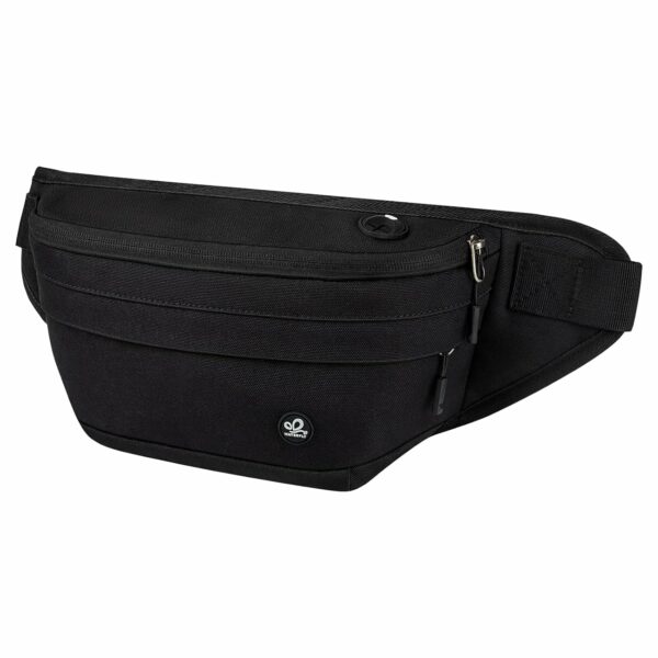 WATERFLY Fanny Pack for Men Women Water Resistant Large Hiking Waist Bag Pack Carrying All Phones for Running Walking Traveling